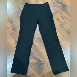 Quince women's pull-on black pants stretchy Sz Medium